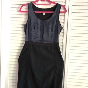 Banana Republic stretch dress black/navy blue